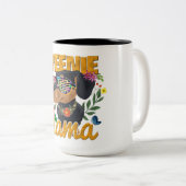 ウインナソーセージママコーヒーマグ ツートーンマグカップ (正面右)