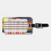 ウインナソーセージ ラゲッジタグ (正面横)