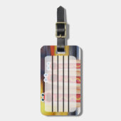 ウインナソーセージ ラゲッジタグ (正面縦)