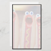 ウインナソーセージ 便箋 (正面/裏面)