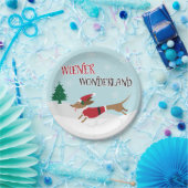 ウインナーの不思議の国 ペーパープレート (パーティー)