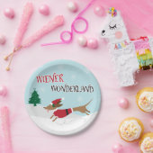 ウインナーの不思議の国 ペーパープレート (パーティー)