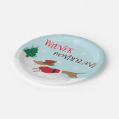 ウインナーの不思議の国 ペーパープレート (アングル)