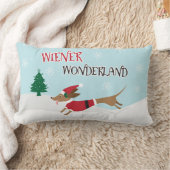 ウインナーの不思議の国 ランバークッション (ブランケット)