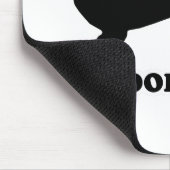 ウインナー犬のティー- "摩擦して下さい幸運のための私のウインナーを" マウスパッド (コーナー)