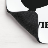 ウインナー犬のティー- "私は私のウインナーにつまずきます" マウスパッド (コーナー)