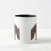 ウインナー犬(茶色) 2 マグカップ (中央)