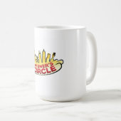 ウインナー; sの円のコップ コーヒーマグカップ (正面右)