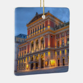 ウインナーMusikverein、ウィーン、オーストリアの大広間 セラミックオーナメント (右)