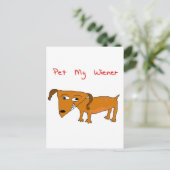 ウイーン犬 ポストカード (スタンド正面)