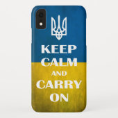 ウイ保ランのエンブレムトライデント Case-Mate iPhoneケース (裏面)