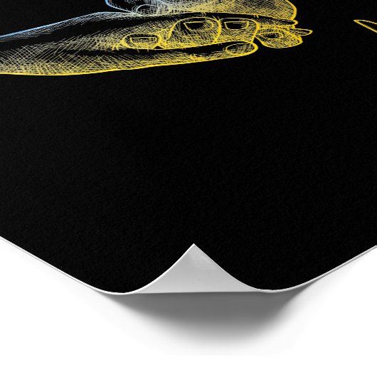 ウイ祈クラウナでは、手を持つ現実的なカップル2 ポスター (角)