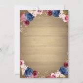 ウイ素朴ンテイスティングフローラ、メイソン・ジャー セーブザデート (裏面)