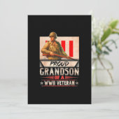 ウイ誇りを持ったイ退役軍人の孫 招待状 (スタンド正面)