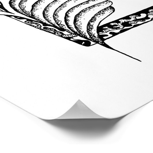 ウイ走ンを切り取ろうとする人々からの引用文 ポスター (角)