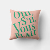 ウイ、ウイル・ヴォー・プレイト クッション (裏面)