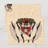 ウイ！ウイ！ウイ！フローラポストカード ポストカード (正面/裏面)