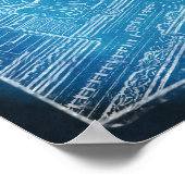 ウイ!ラスベガス!エッフェルタワー設計図 ポスター (角)