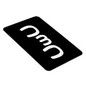 ウゥ Happy Anime Face Emoticon マグネット (右側)