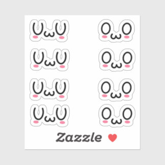 ウウとウウカスタムのカットのビニール シール