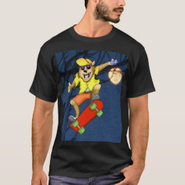 ウェアウルフ スケートボーダー メンズTシャツ Tシャツ