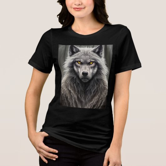 ウェアウルフTシャツ トライブレンドTシャツ (正面)
