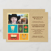 ウェイオブザウエストフォト招待状 招待状 (正面/裏面)