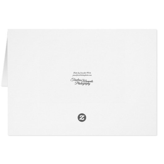 ウェイカードに光を当感動的てる (裏面横)