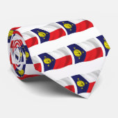 ウェイクアイランド国旗のネクタイ ネクタイ (ロール)