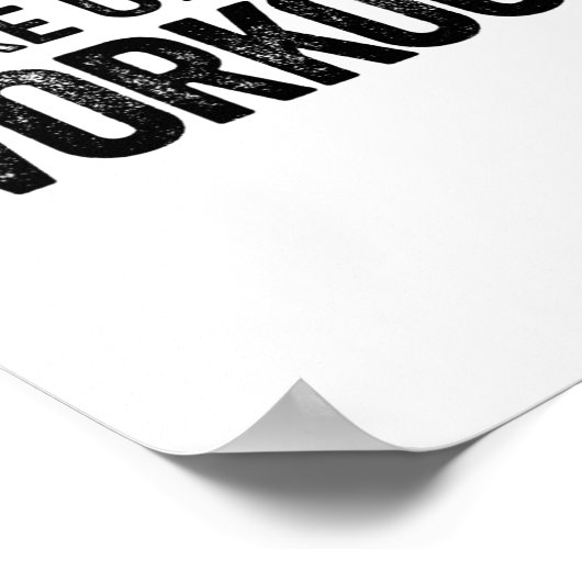 ウェイクアップとトレーニング-やる気を起こさせるフィットネスボディブイ ポスター (角)