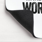 ウェイクアップとトレーニング-やる気を起こさせるフィットネスボディブイ マウスパッド (コーナー)