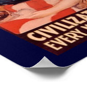 ウェイクアップアメリカヴィンテージWW1 ポスター (角)