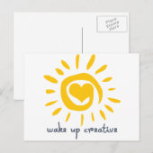 ウェイクアップクリエイティブ ポストカード (正面/裏面)