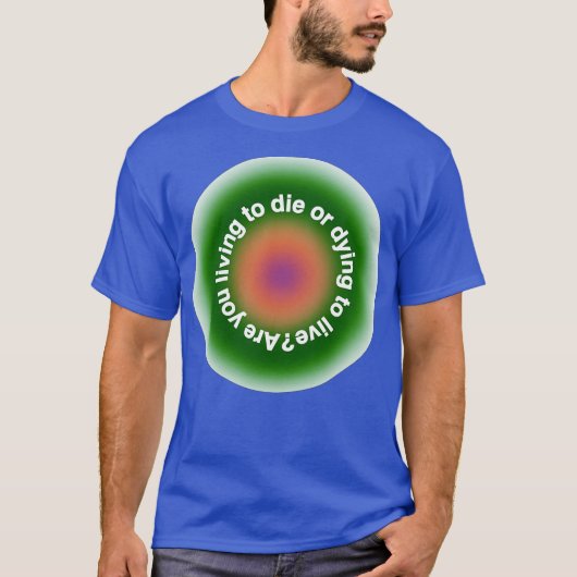 ウェイクアップ質問 Tシャツ (正面)