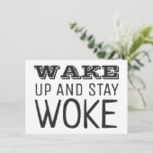 ウェイクアップ&ステイ目覚めキャンペーン詳細 エンクロージャーカード (スタンド正面)