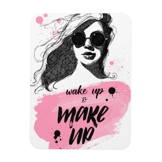 ウェイクアップ&メイクアップ マグネット (縦)