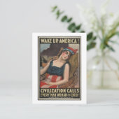 ウェイクアップ–1917 ポストカード (スタンド正面)