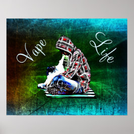 ウェイクアンドヴァープ蒸発喫煙ポスター ポスター