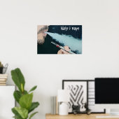 ウェイクアンドヴァープ蒸発喫煙ポスター ポスター (ホームオフィス)