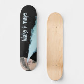 ウェイクアンドヴァープE Cigスケートボード スケートボード (正面)