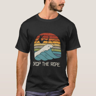 ウェイクサーフィンウェイクサーフウェイクサーフィンロープウェイクサーフ Tシャツ