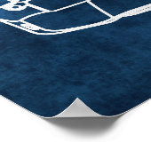 ウェイクサーフィン特許プリント第2号 ポスター (角)