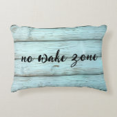 ウェイクゾーンなしレトロ素朴木材 アクセントクッション (正面)