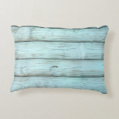 ウェイクゾーンなしレトロ素朴木材 アクセントクッション (裏面)