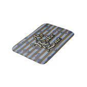 ウェイクゾーン無し nautical な船のアンカーとホイール バスマット (アングル)