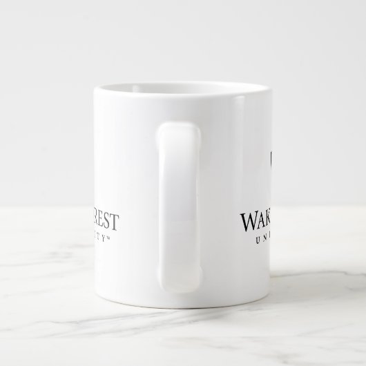 ウェイクフォレスト大学ワードマーク ジャンボコーヒーマグカップ (裏面)