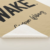 ウェイクフォレスト大学 |アーチをスリープ解除 シェルパブランケット (3/4)