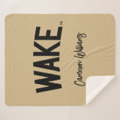 ウェイクフォレスト大学 |アーチをスリープ解除 シェルパブランケット (正面(横))