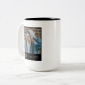 ウェイクフォレスト大学 |アーチをスリープ解除 ツートーンマグカップ (正面左)