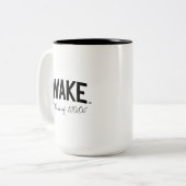 ウェイクフォレスト大学 |アーチをスリープ解除 ツートーンマグカップ (正面左)